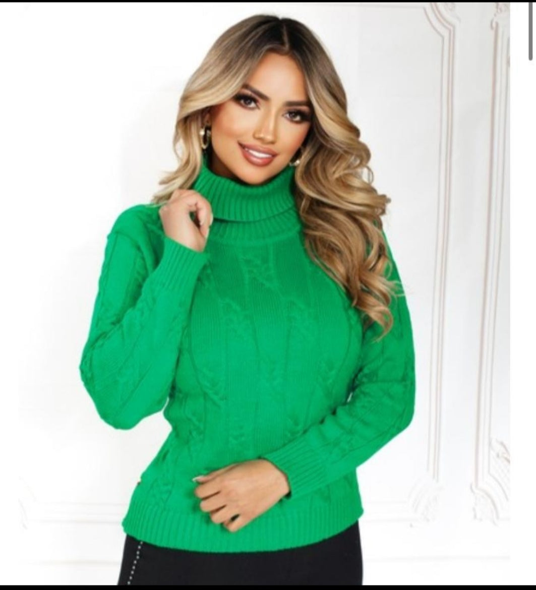 Suéter de Cuello Alto