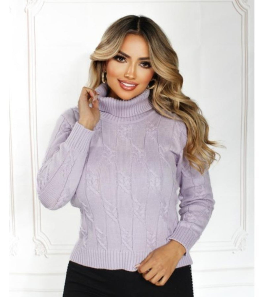 Suéter de Cuello Alto