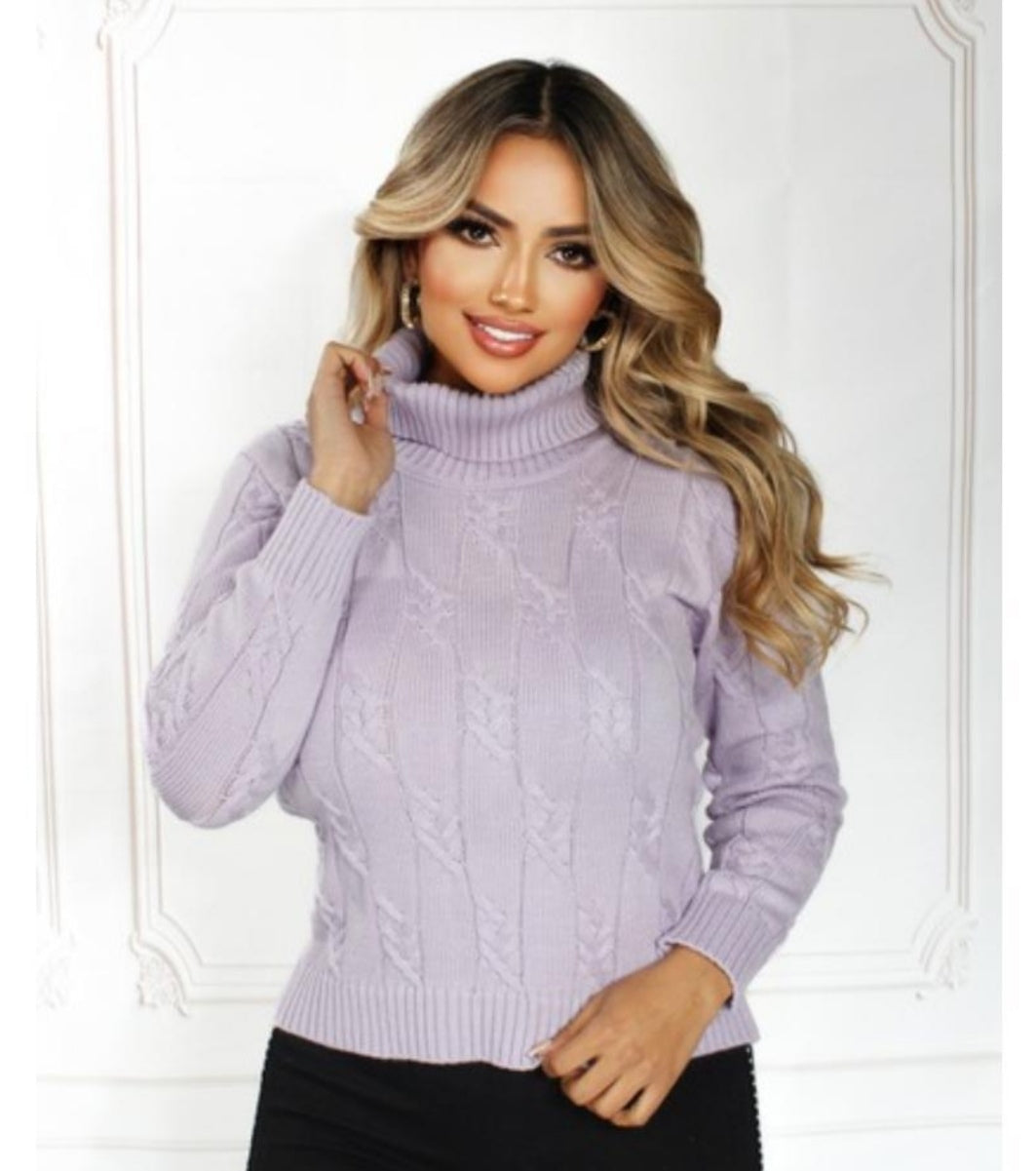 Suéter de Cuello Alto