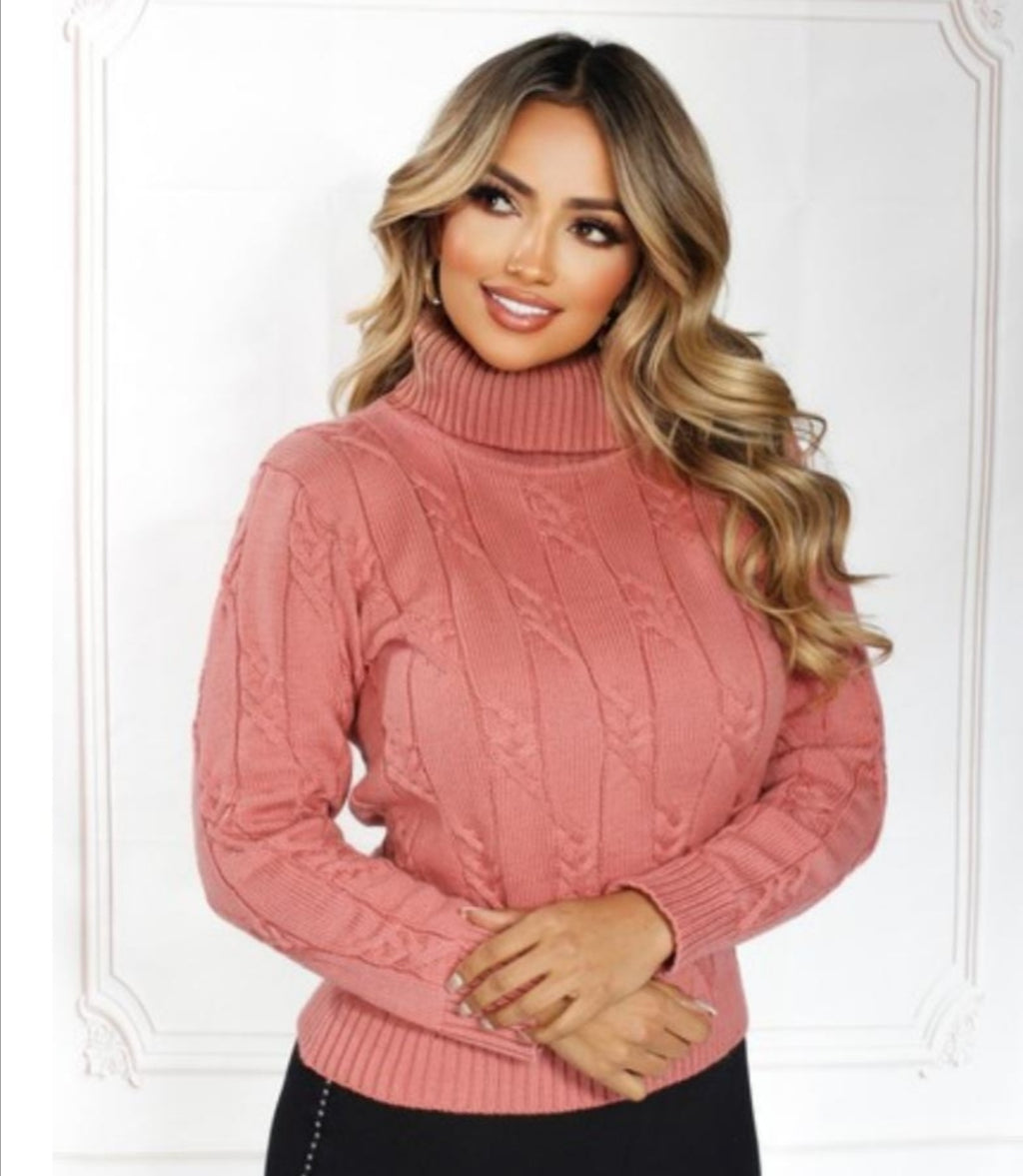 Suéter de Cuello Alto