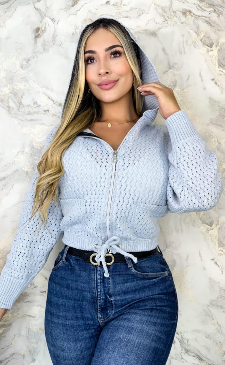 Suéter Capota Abierto