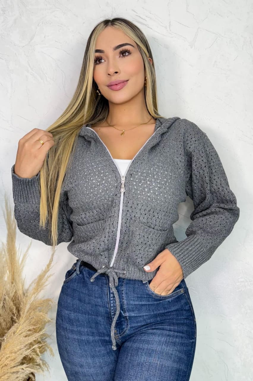 Suéter Capota Abierto